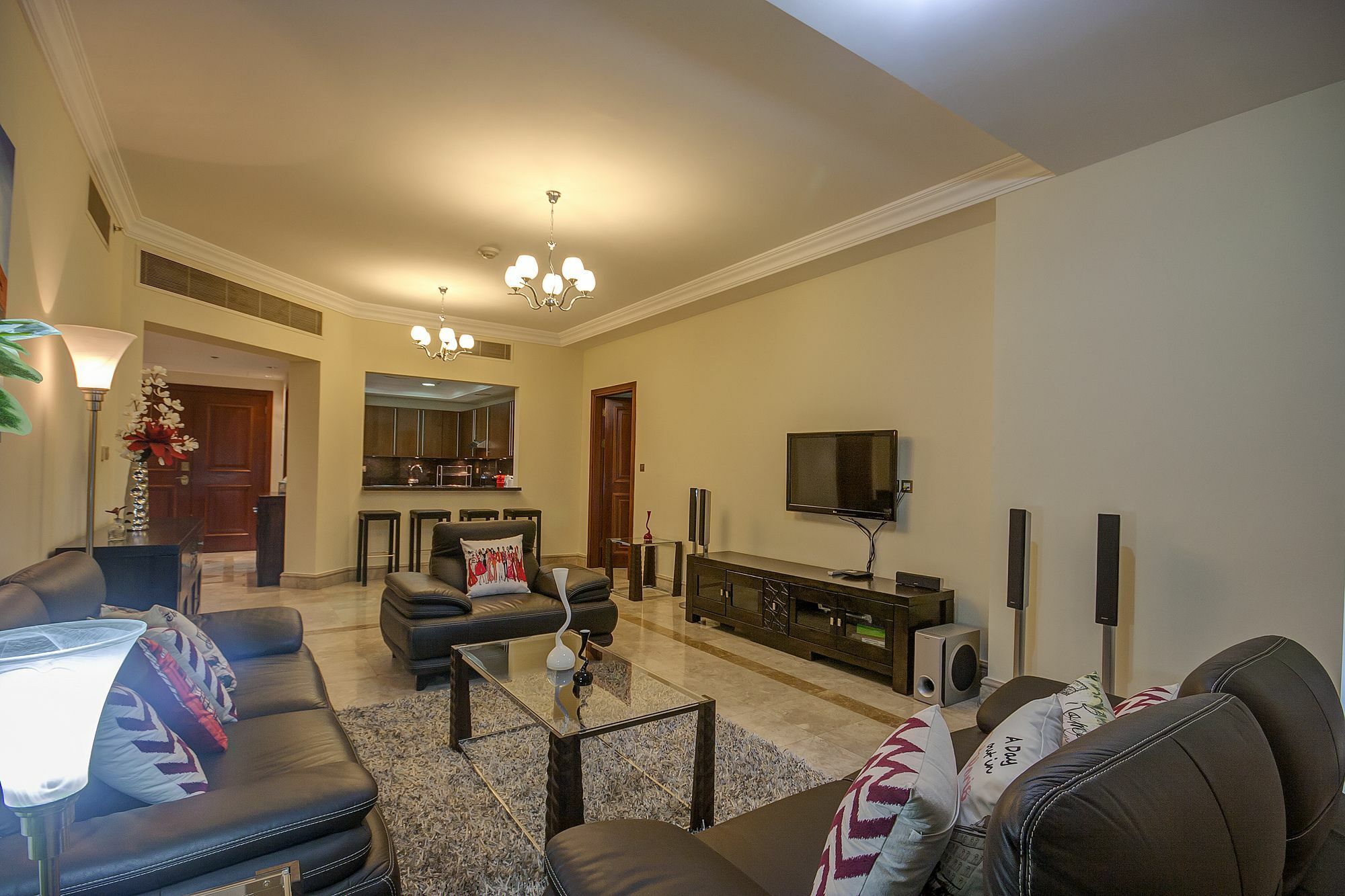Beachfront Two Bedrooms On Palm Jumeirah By Deluxe Holiday Homes Dubai Buitenkant foto